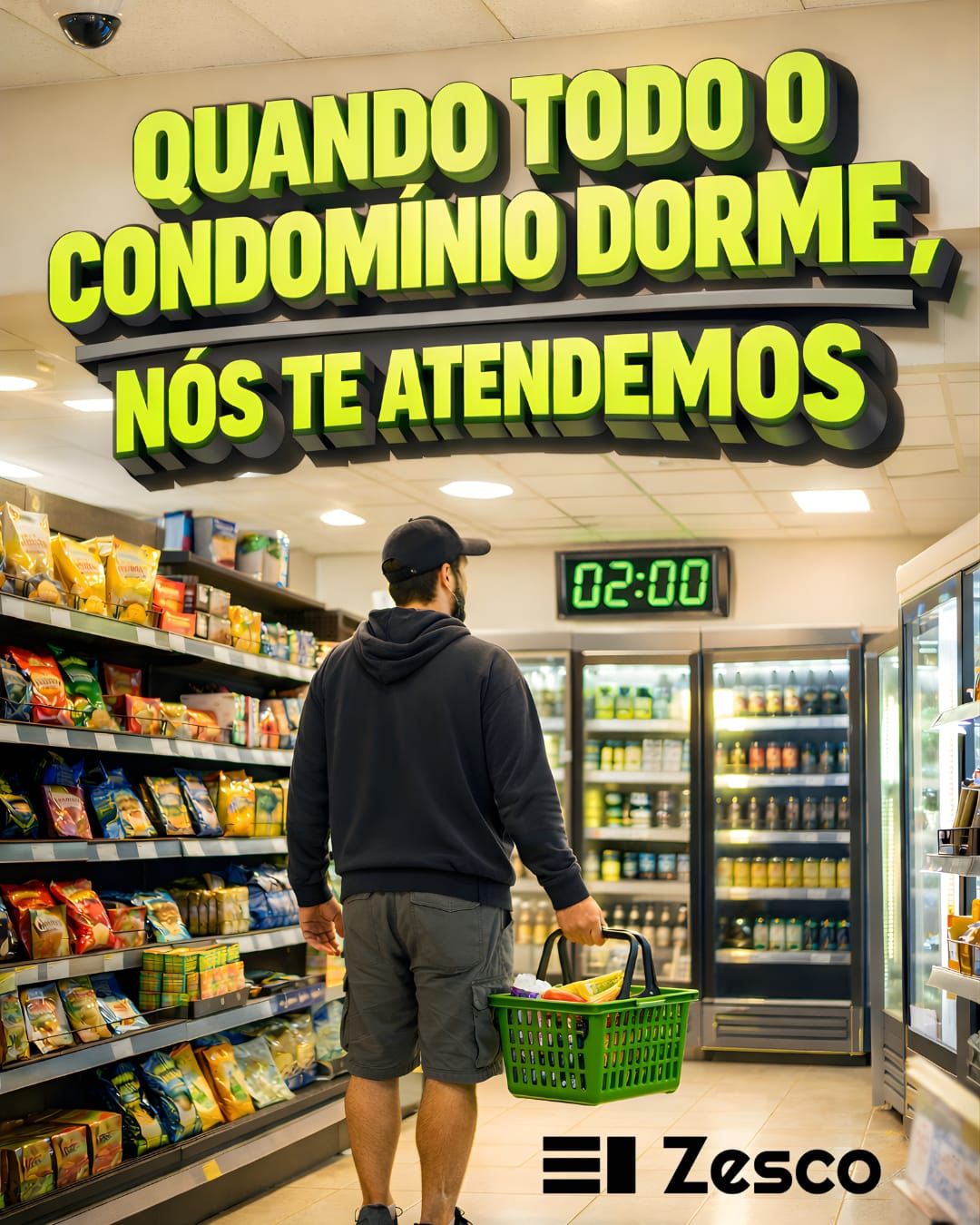 Interior do Mercado Autônomo Zesco